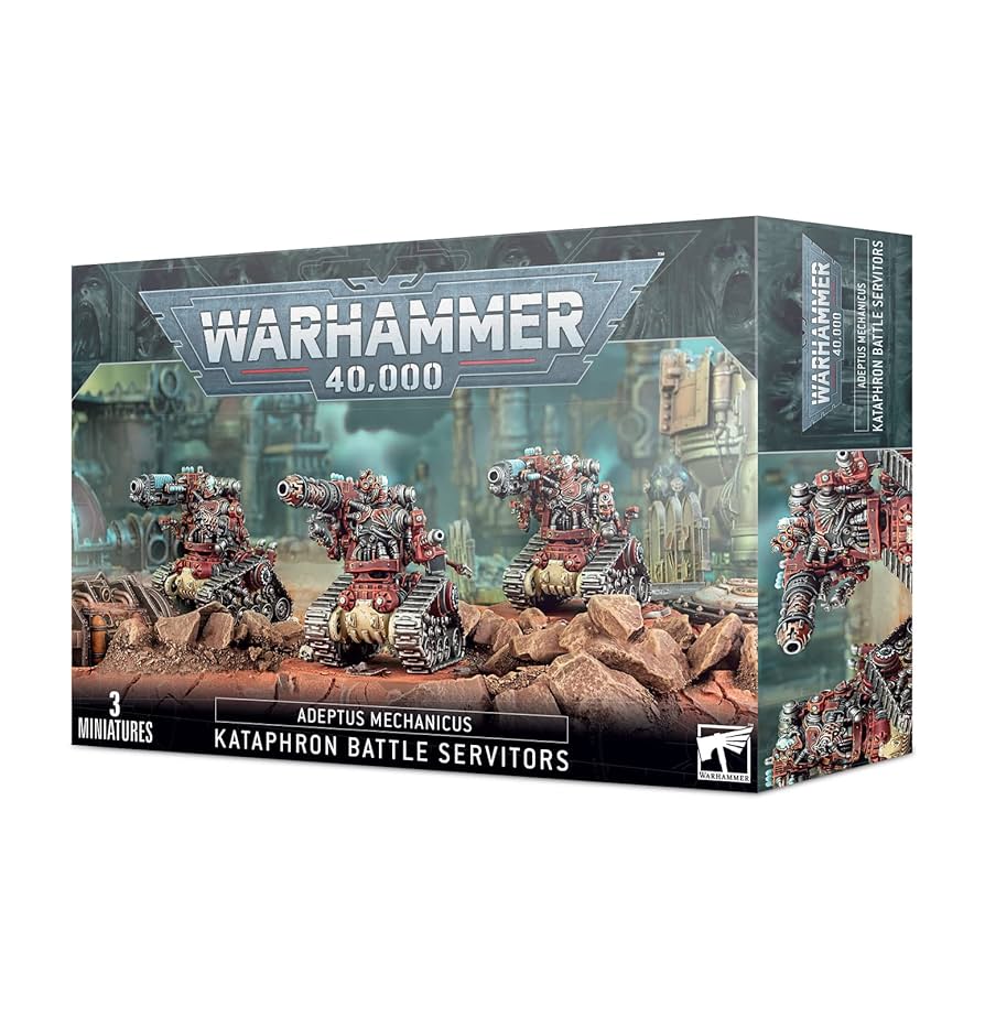 アデプトゥス・メカニカス カタフロン・バトルサーヴィター [59-14] Amazon.com: Adeptus Mechanicus Kataphron Battle Servitors